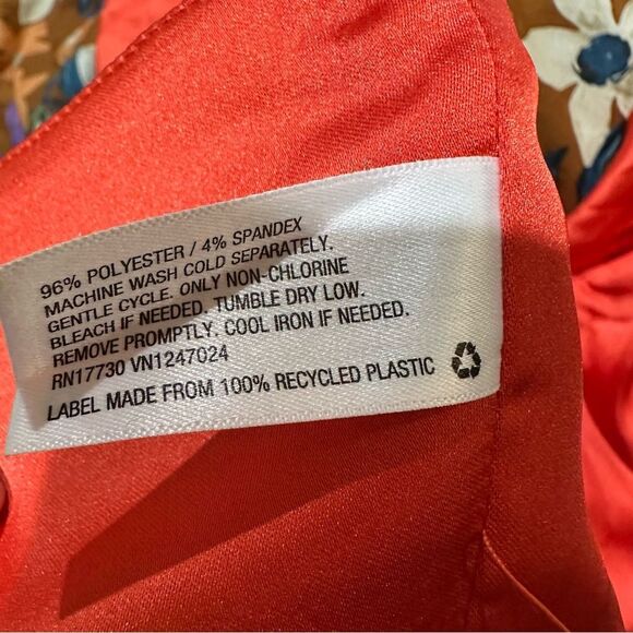 Target Black History Month Exclusive – Red Satin Corset Top - Picture 6 of 8